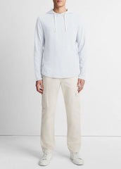Textured Cotton Hoodie in Sweatshirts & Hoodies | VINCE Men