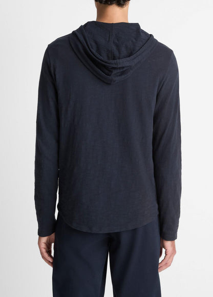 Textured Cotton Hoodie in Sweatshirts & Hoodies | VINCE Men