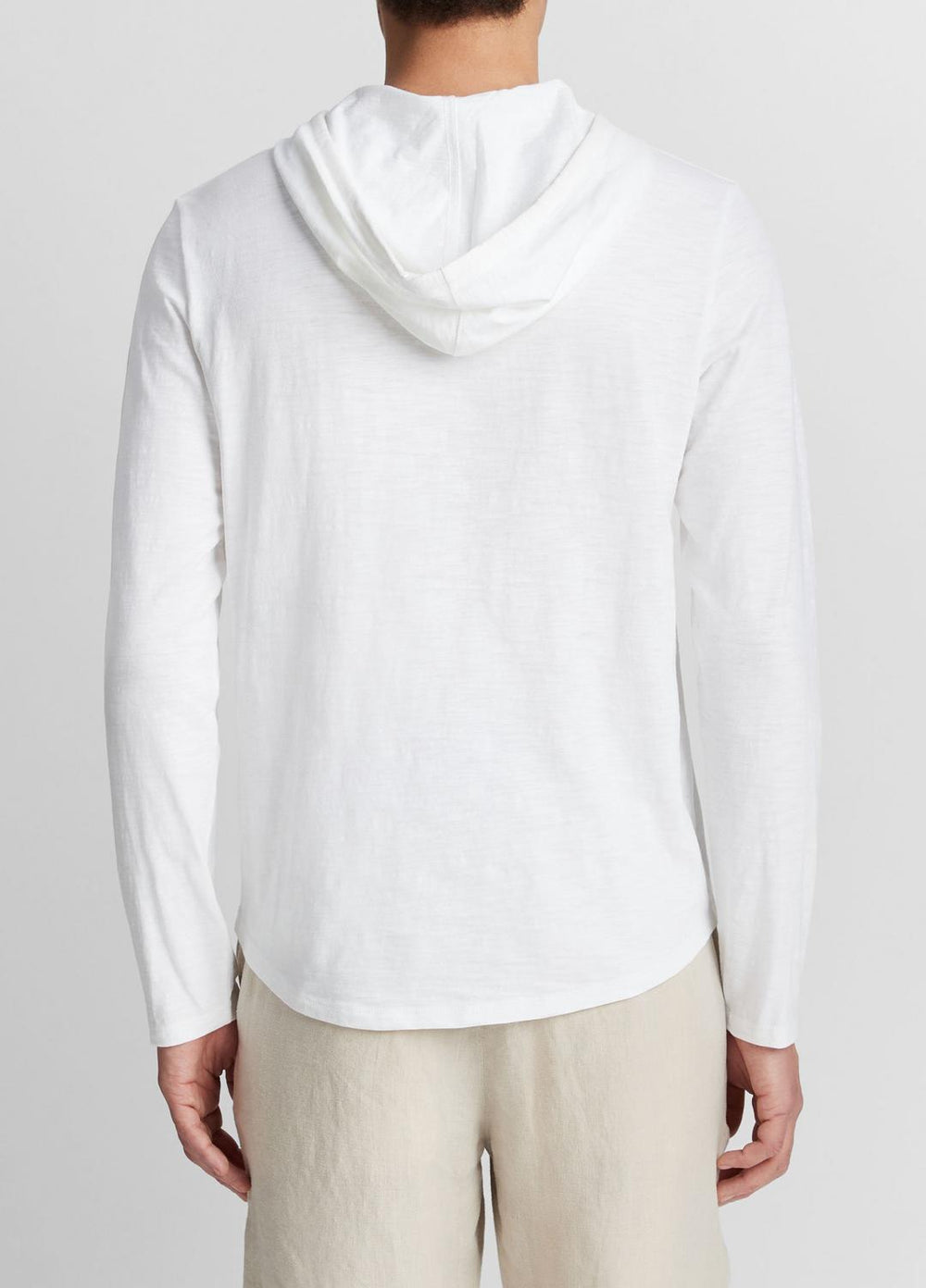 Textured Cotton Hoodie in Sweatshirts & Hoodies | VINCE Men