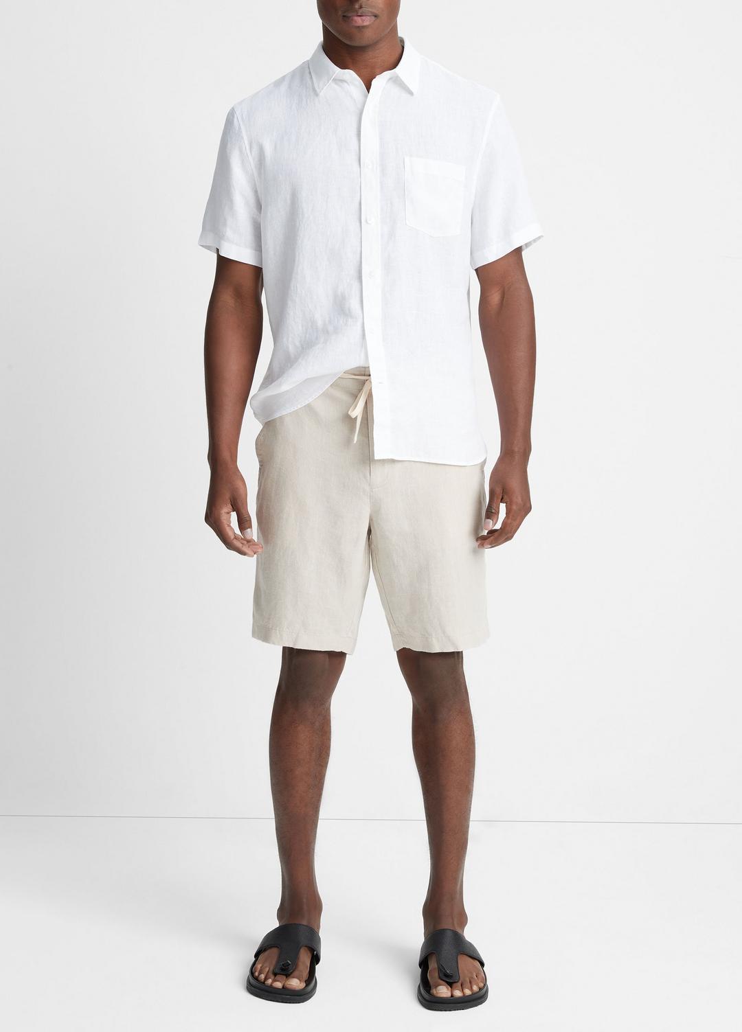 Hemp Drawstring Short in Shorts | VINCE Men
