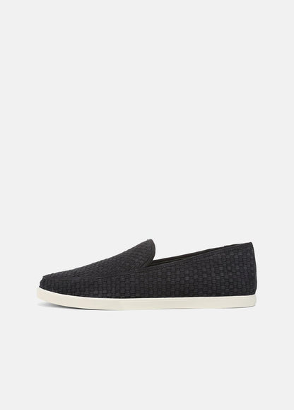 Sonoma Woven Suede Loafer in Loafers | VINCE Men
