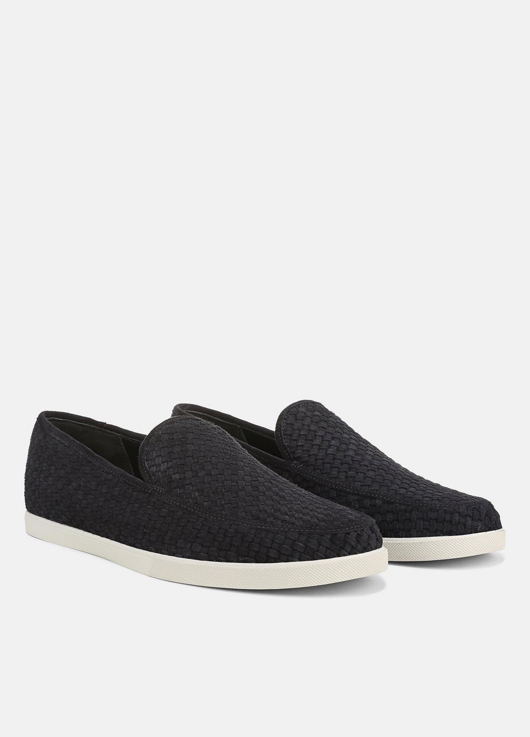 Sonoma Woven Suede Loafer in Loafers | VINCE Men