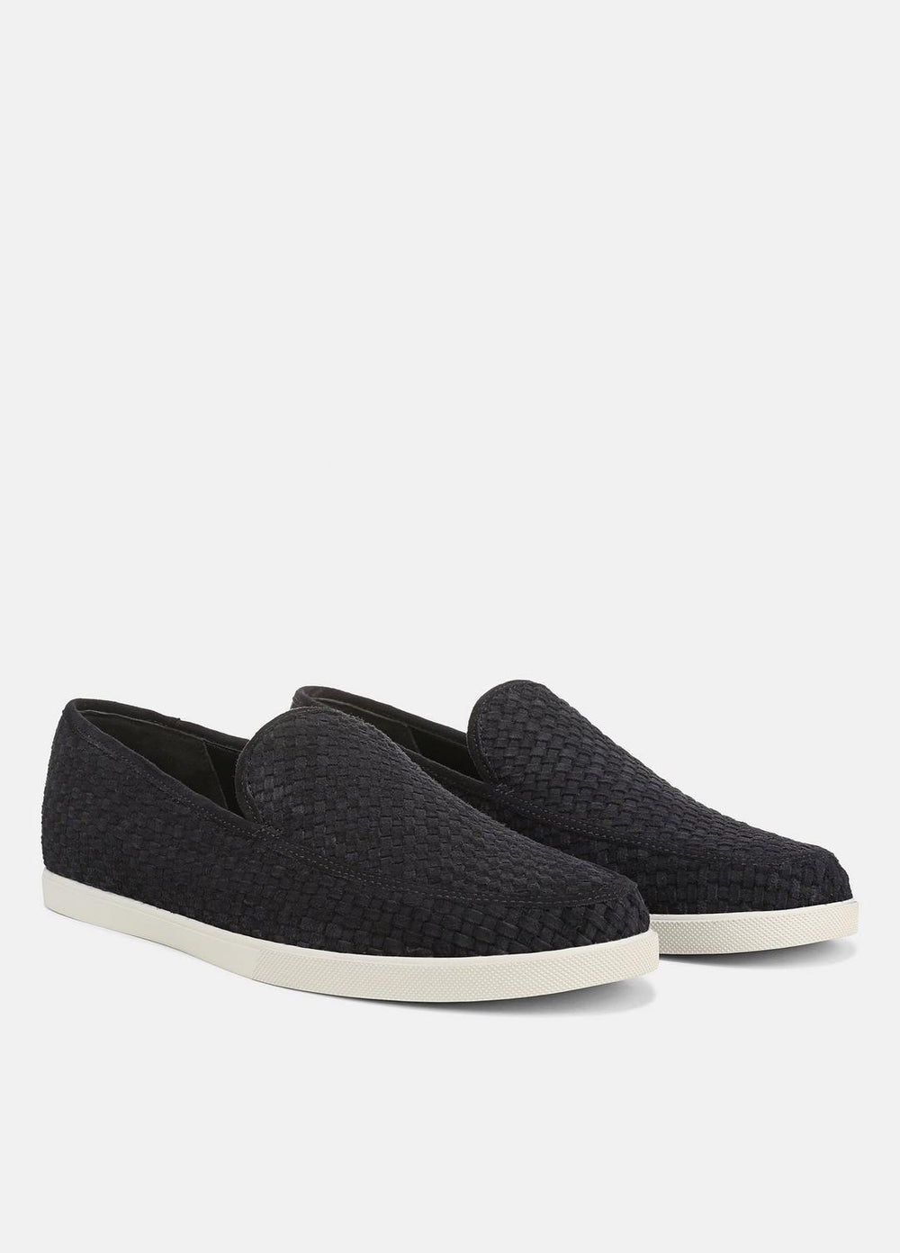 Sonoma Woven Suede Loafer in Loafers | VINCE Men