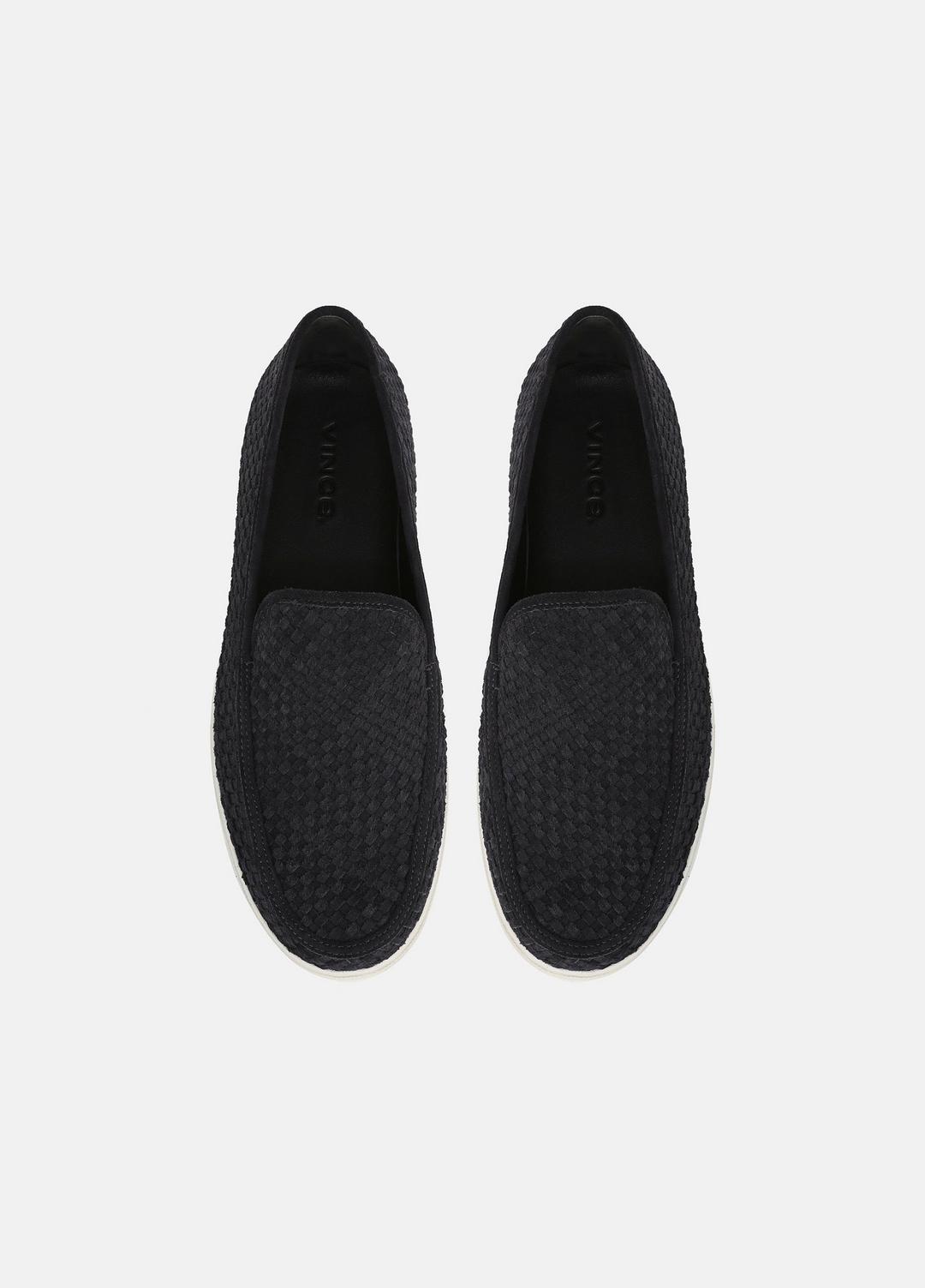 Sonoma Woven Suede Loafer in Loafers | VINCE Men