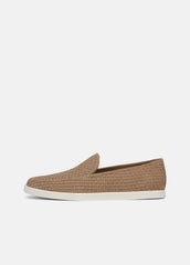Sonoma Woven Suede Loafer in Loafers | VINCE Men