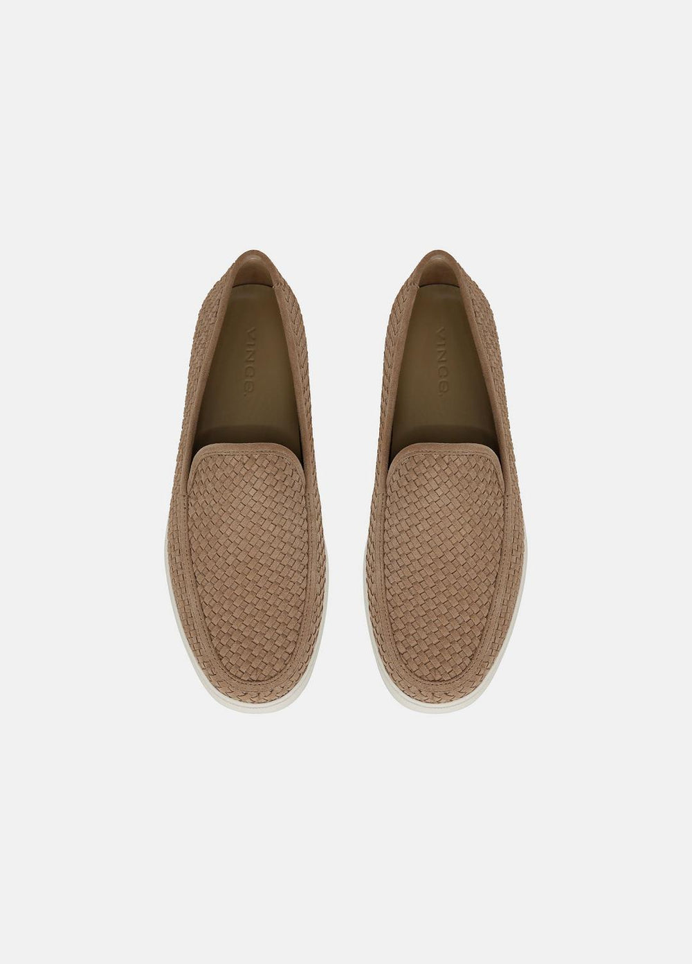 Sonoma Woven Suede Loafer in Loafers | VINCE Men