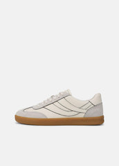 Oasis Contrast-Edge Leather & Suede Sneaker in Sneakers | VINCE Men