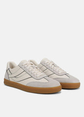 Oasis Contrast-Edge Leather & Suede Sneaker in Sneakers | VINCE Men