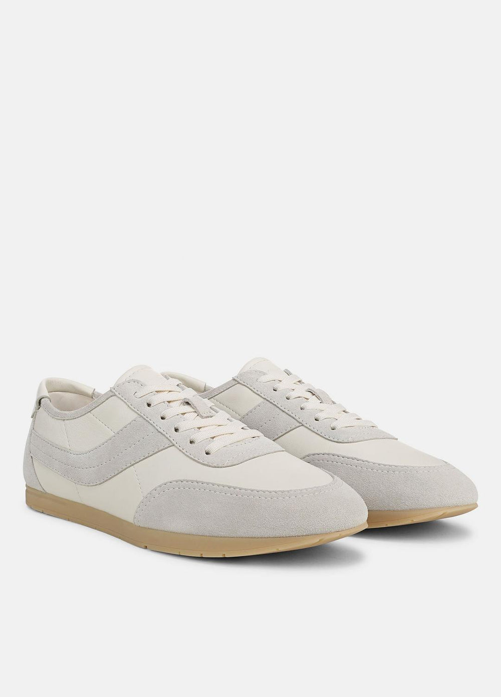 LA Leather & Suede Runner Sneaker in Sneakers | VINCE Men
