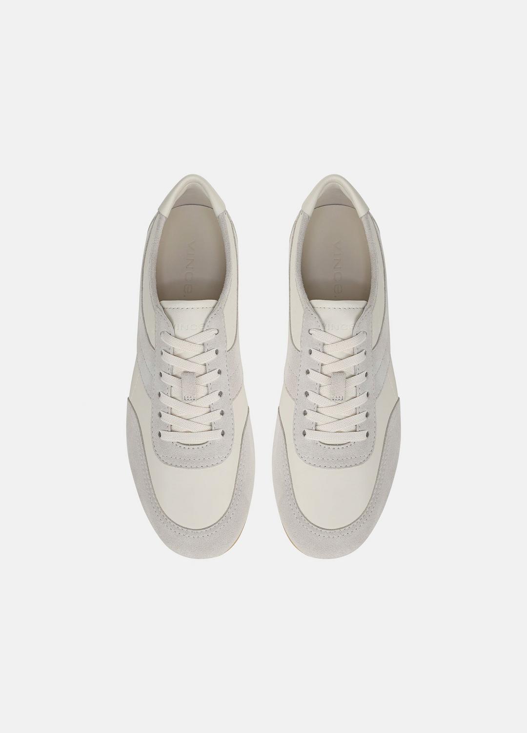 LA Leather & Suede Runner Sneaker in Sneakers | VINCE Men