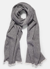 Herringbone Cashmere Scarf in Scarves & Hats | VINCE Men