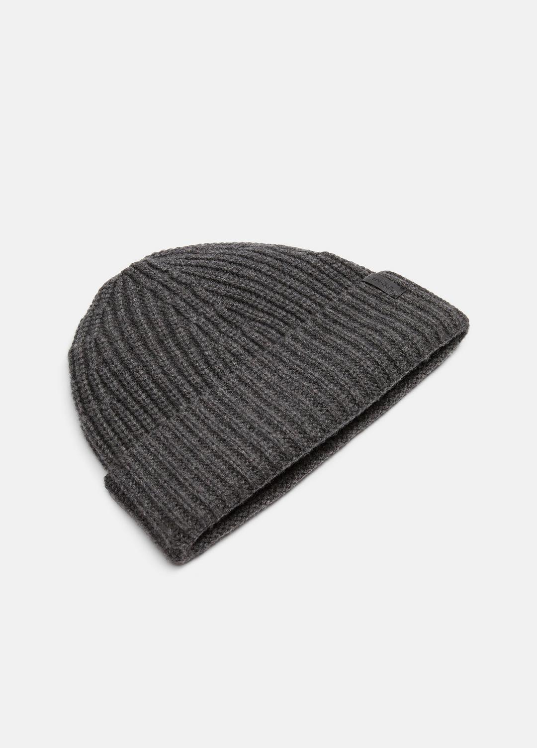 Cashmere Shaker-Stitch Beanie in Scarves & Hats | VINCE Men