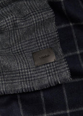 Double-Face Plaid Wool-Cashmere Scarf in Scarves & Hats | VINCE Men