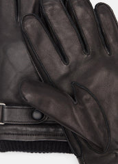 Leather Wrist-Strap Glove in Gloves | VINCE Men
