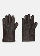 Classic Cashmere-Lined Leather Glove in Gloves | VINCE Men