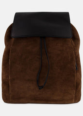 Drayton Suede Flap Backpack in Bags | VINCE Men