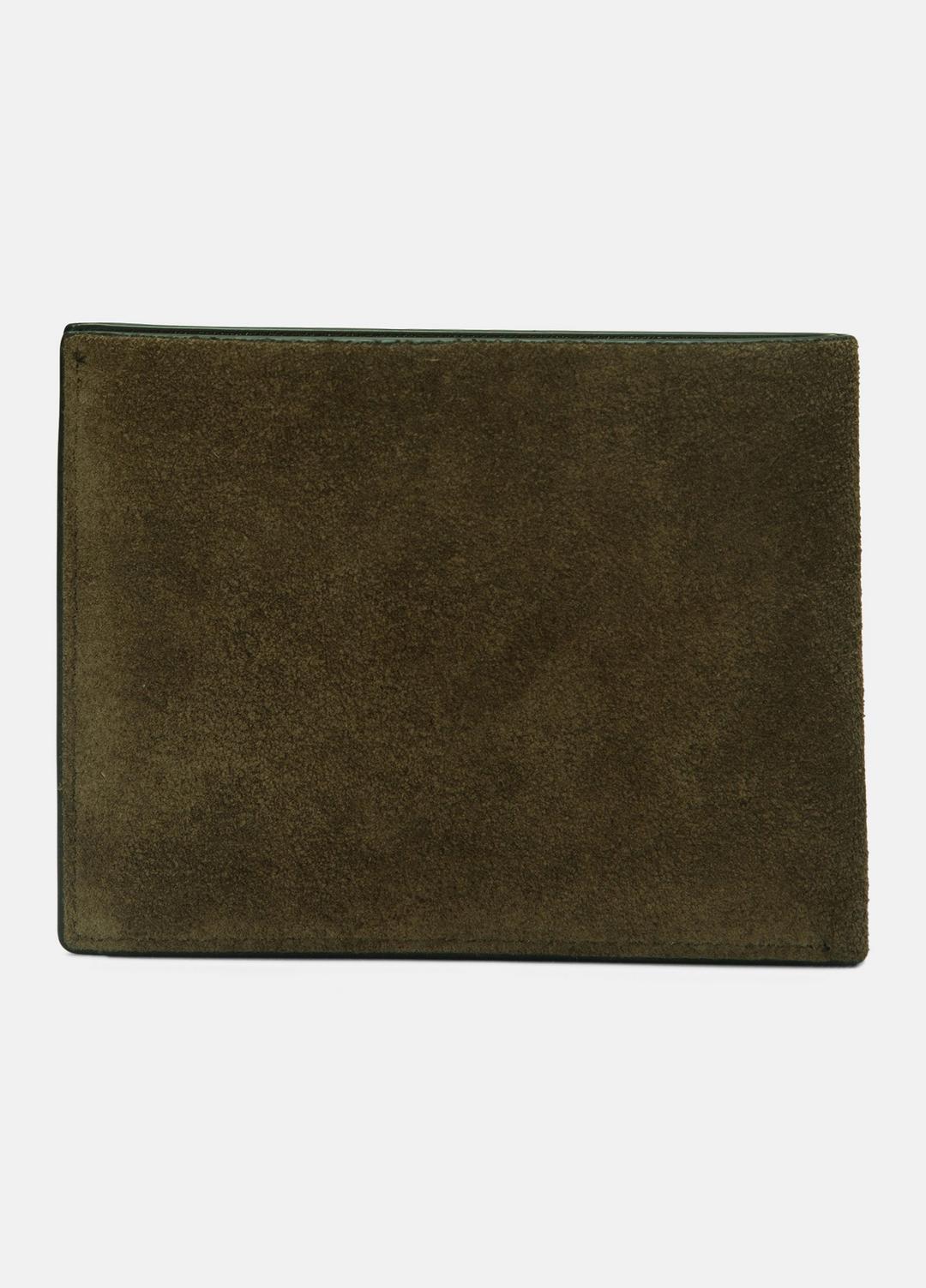 Suede Bifold Wallet in Bags | VINCE Men