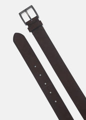 Men's 32mm Nubuck Leather Belt in Belts | VINCE Men