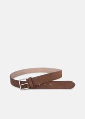 Men's 35mm Suede Belt in Belts | VINCE Men