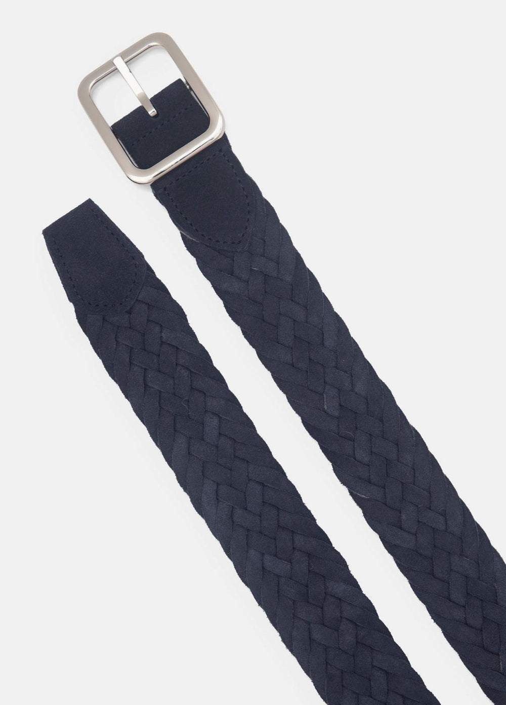 Men's 35mm Reversible Woven Suede Belt in Belts | VINCE Men