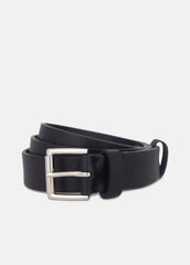 Men's 30mm Leather Double-Loop Belt in Belts | VINCE Men