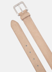 Men's 30mm Stitched Suede Belt in Belts | VINCE Men