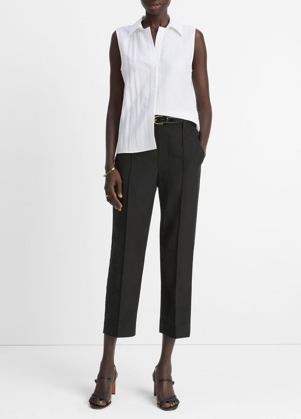 Utility Tab-Detail Pull-On Pant in Pants & Shorts | VINCE Sale