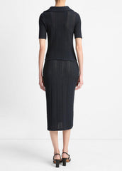 Textural Cotton Midi Skirt in Dresses & Skirts | VINCE Sale