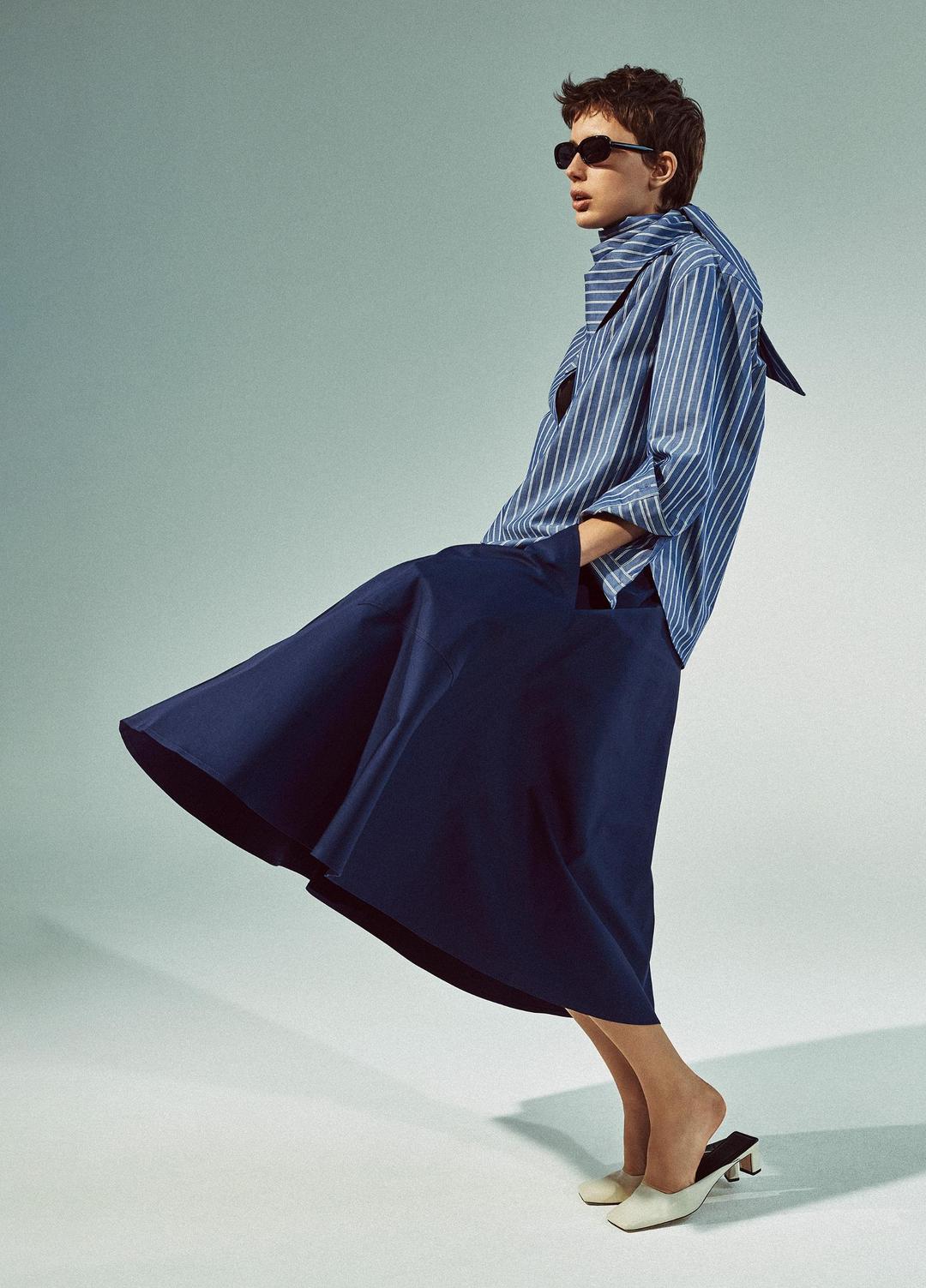 Cotton Full Skirt in Dresses & Skirts | VINCE Sale