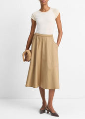 Cotton Full Skirt in Dresses & Skirts | VINCE Sale