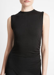 Sleeveless Gathered-Waist Dress in Dresses & Skirts | VINCE Sale