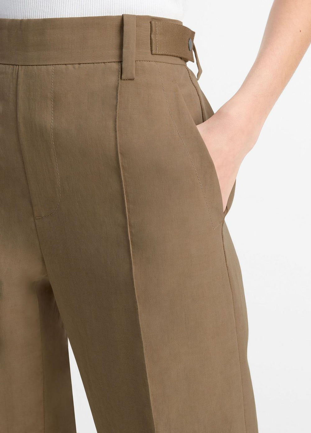 Utility Tab-Detail Pull-On Pant in Pants & Shorts | VINCE Sale