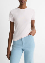 Pima Cotton-Blend '90s Shrunken T-Shirt in Shirts & Tees | VINCE Sale