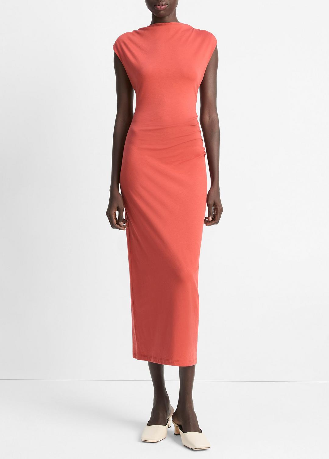 Pima Cotton Muscle-Tee Dress in Dresses & Skirts | VINCE Sale