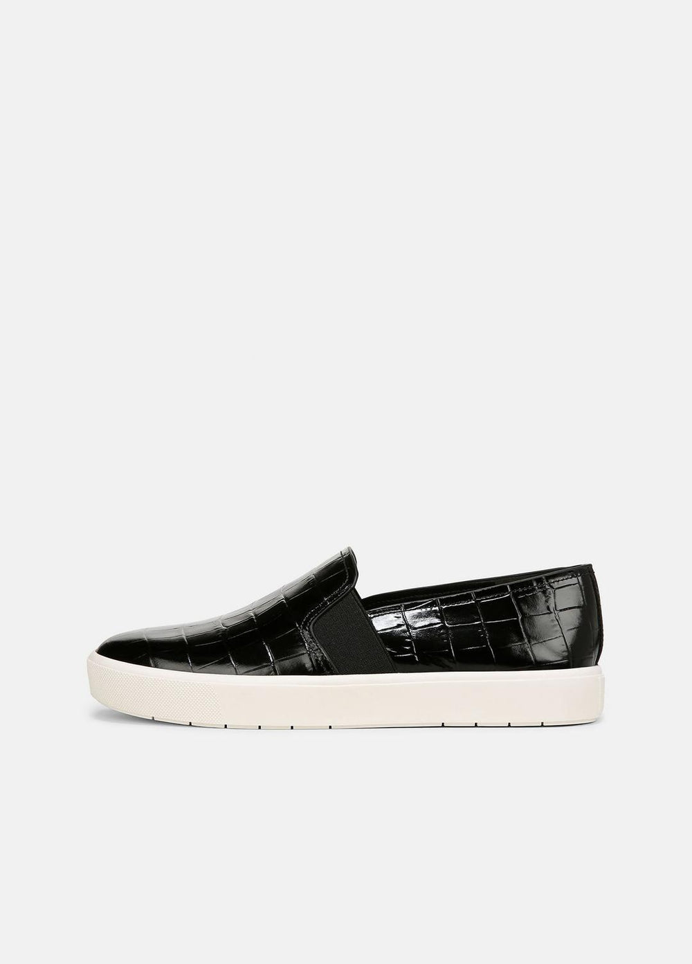 Blair Croc-Embossed Leather Sneaker in Shoes | VINCE Sale