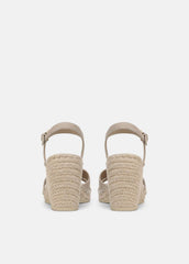 Gwen Suede Espadrille Wedge Sandals in Shoes | VINCE Sale
