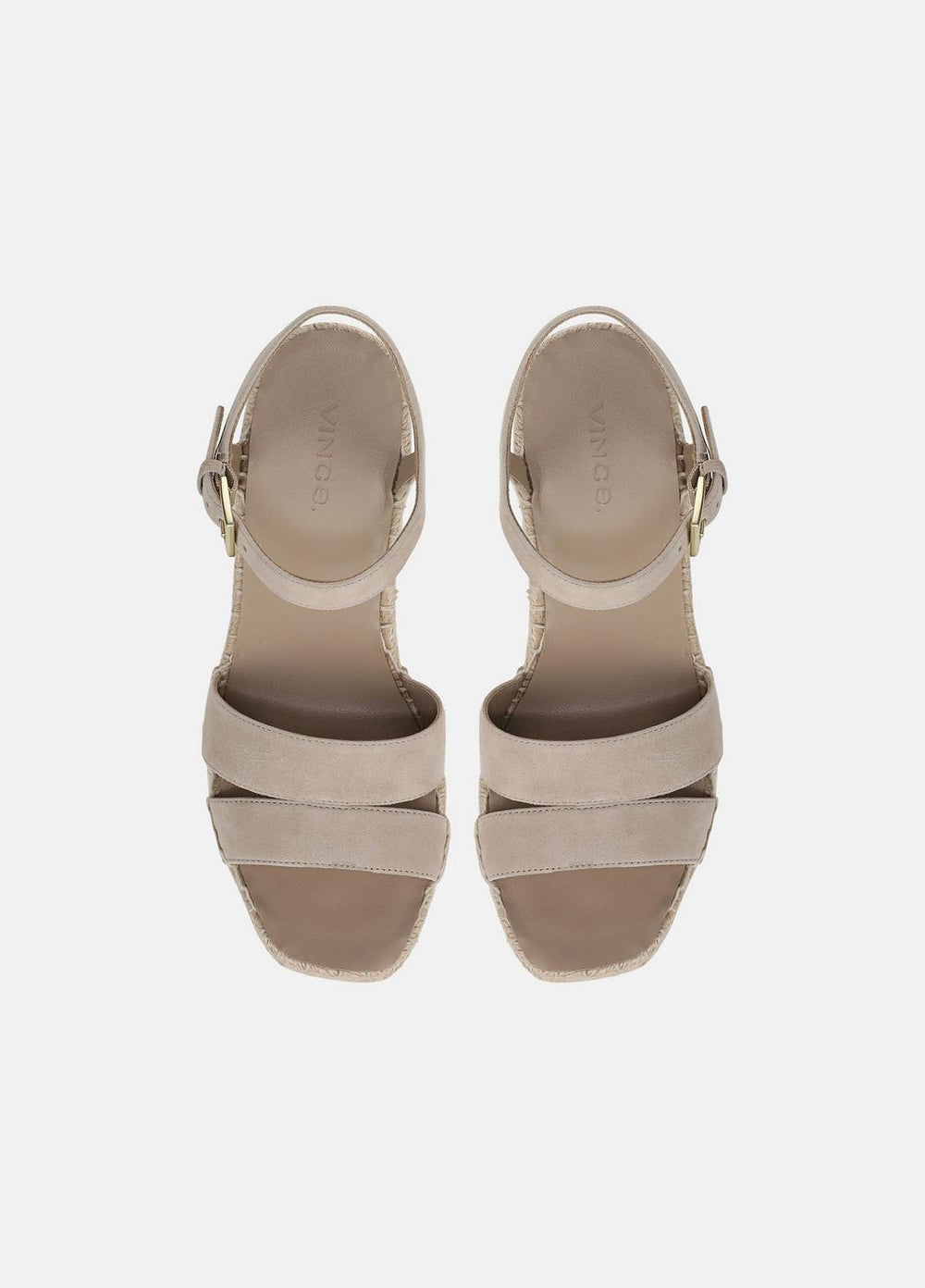 Gwen Suede Espadrille Wedge Sandals in Shoes | VINCE Sale