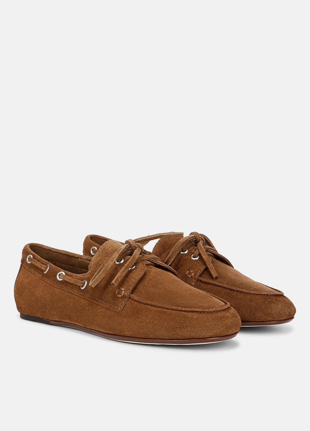 Marin Suede Lace-Up Loafer in Shoes | VINCE Sale