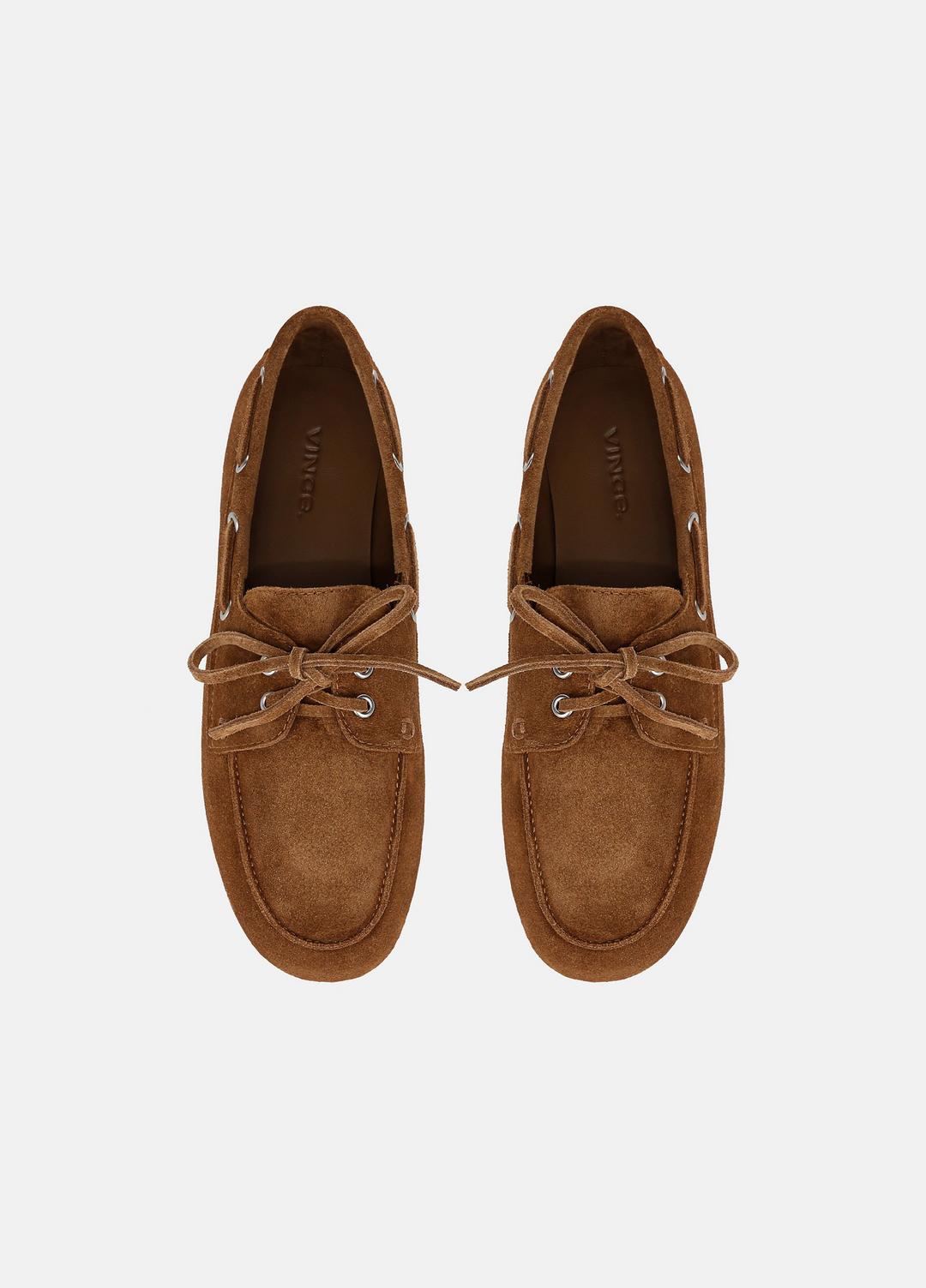 Marin Suede Lace-Up Loafer in Shoes | VINCE Sale