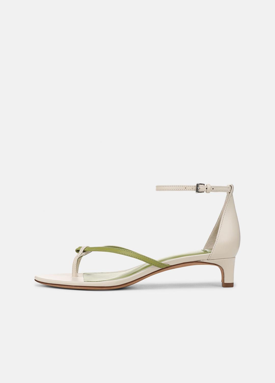 Siri Leather Heeled Sandal in Shoes | VINCE Sale