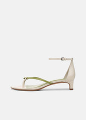 Siri Leather Heeled Sandal in Shoes | VINCE Sale