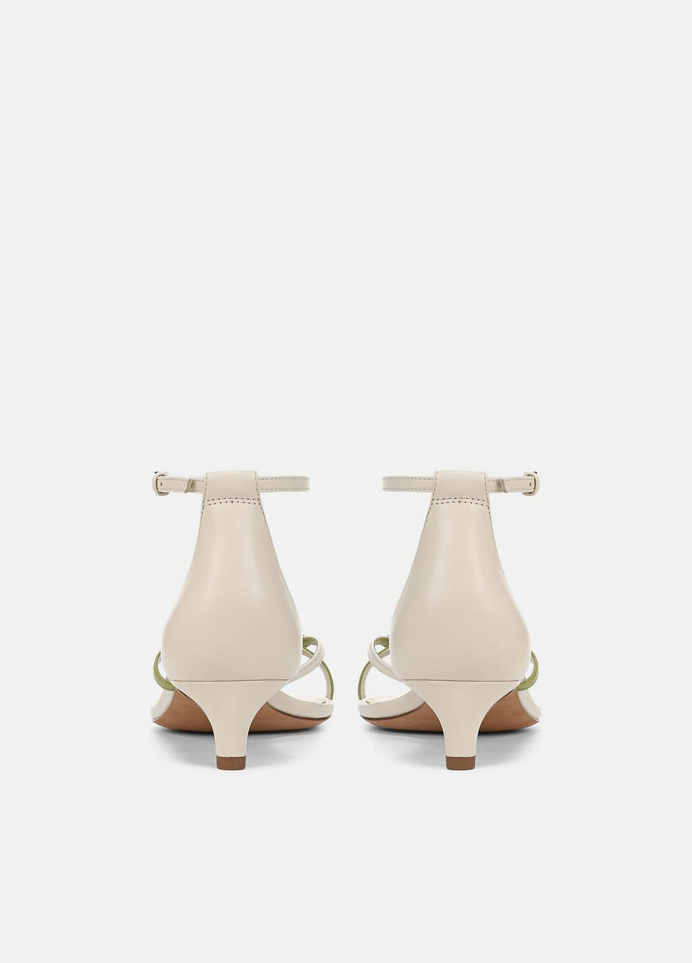 Siri Leather Heeled Sandal in Shoes | VINCE Sale