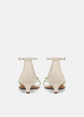 Siri Leather Heeled Sandal in Shoes | VINCE Sale