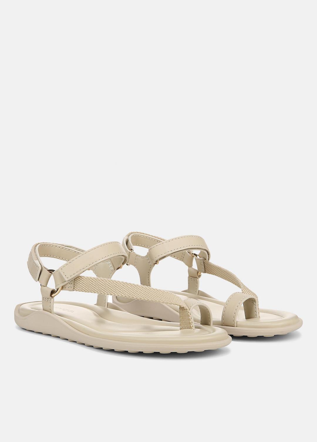 Summer Leather & Canvas Sandal in Shoes | VINCE Sale