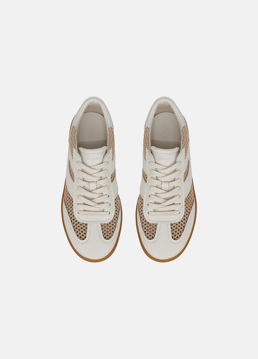 Oasis Netting & Leather Sneaker in Shoes | VINCE Sale