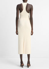 Ribbed Cotton-Blend Midi Skirt in Dresses & Skirts | VINCE Sale