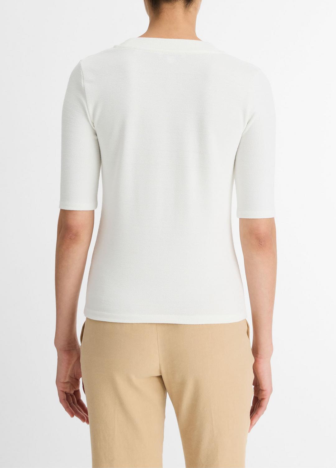 Jersey Elbow-Sleeve Henley in Shirts & Tees | VINCE Sale