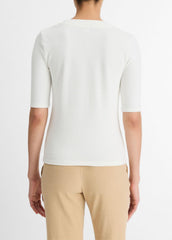 Jersey Elbow-Sleeve Henley in Shirts & Tees | VINCE Sale