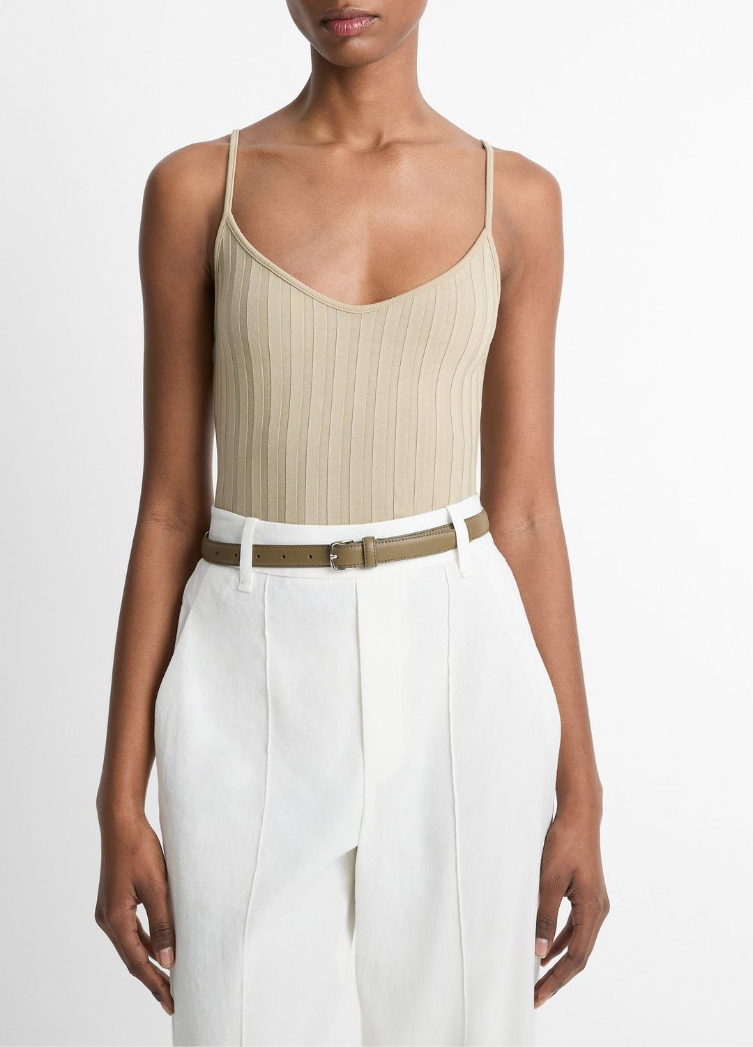 Ribbed V-Neck Camisole in Shirts & Tees | VINCE Sale
