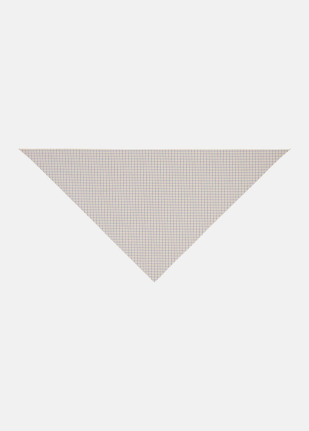 Gardener's Check Cotton Headkerchief in Accessories | VINCE Sale